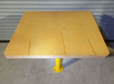 Super Strong Wood & Steel Table