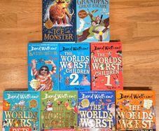 David Walliams 9-Book Bundle (Includes 4 Hardbacks)