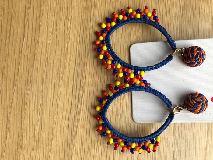 Beaded earrings boho