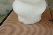 Vintage White Opaline Glass Light Shade