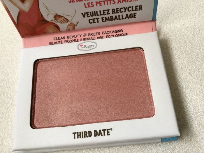 the Balm Third Date Blush