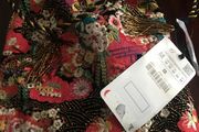 Zara embroidered bag. New.