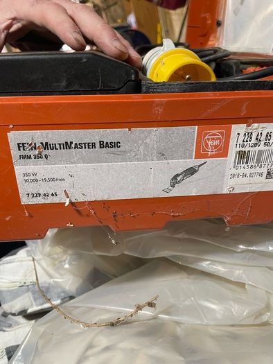 Fein Multimaster Mm 500 Plus Top 350w Electric Oscillating Multi-tool 110v