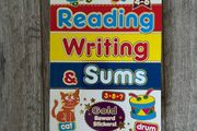 Reading Writing and Sums Workbook with Gold Reward Stars