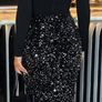 Black sequin dress Image 2
