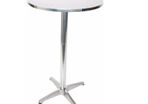 Aluminium Standing Table Height Adjustable Foldable Base with Concrete Inlet
