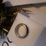 New genuine pandora sterling silver purple enamel ring Image 5