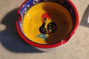 Del Rio Salado Hand Painted Ceramic Ashtray With A 3 In Diameter