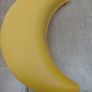 Yellow crescent moon wall light Image 2