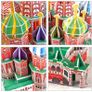 3D Puzzles for Kids Architecture Model Kit St. Basil's Cathedral Russia Papercraft Jigsaw Puzzle for Kids Russia Souvenir for Adults and Kids, 92 Pieces Image 7