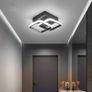 NEW SALE | Ceiling Light Modern 22W LED Cool White 6000K Acrylic Square Ceiling Lamp for Hallway Office Bedroom Kitchen Living Room Bedroom Ceiling Lights Image 4