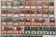 MTG Magic The Gathering Red and Green Elemental Deck