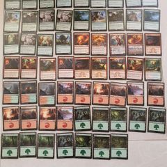 MTG Magic The Gathering Red and Green Elemental Deck