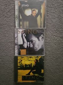 Sting CDs Collection: Brand New Day / Mercury Falling / Ten Summoner's Tales.