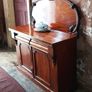 Victorian mahogany antique Cottage Sideboard Image 2