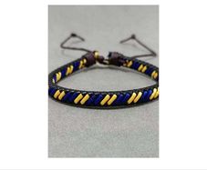 Blue & Yellow Wristband