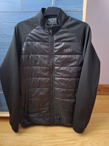 mens light boo hoo jacket