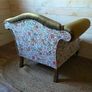 Bespoke vintage armchair - newly reupholstered Image 9
