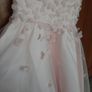 Girls beautiful special party, confirmation, occassion dress age 11. Monsoon pale pink occasion dress. Image 3