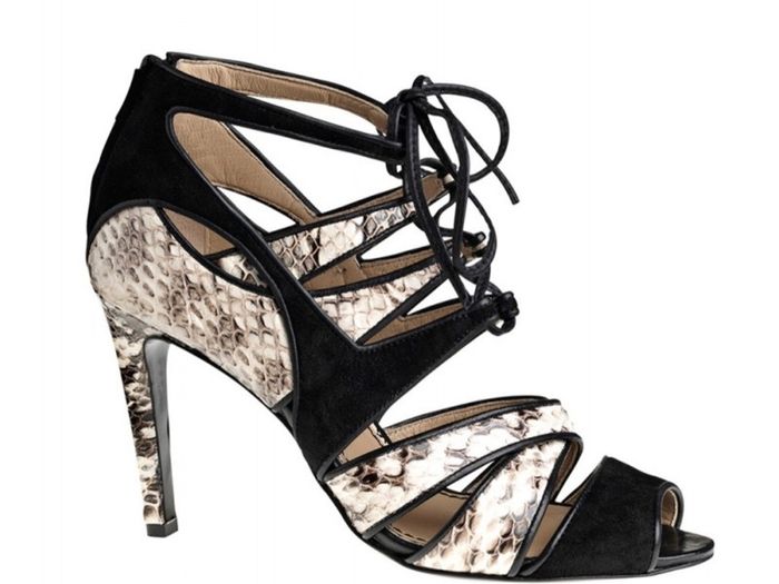 Malene Birger snakeskin stilettos
