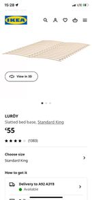 kingsize ikea bed slats