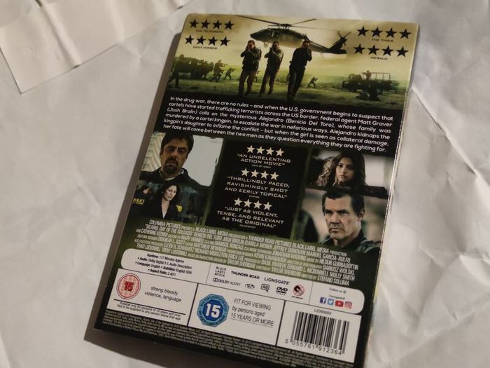 Sicario 2 Dvd