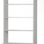 Grey Wooden Bookcase Display Shelf Dutch design Image 9