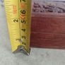 Small Charming Hand Carved Rosewood Box Instracted W / Brass Elephants Used. Image 4