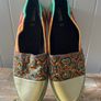 Women's balet flats Geox Respira boho vibe Modesty Espadrilles size 5 Image 3