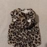 Next Faux Fur Hooded Gilet Jacket Image 4