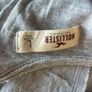 cami grey open back Hollister top size large Image 6