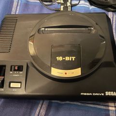 Sega Megadrive All the cables, AV cable, plus Flash game cartridge.