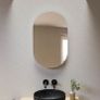 Brand New Boxed Oval LED Bathroom Mirror 800mm x 500mm Image 2