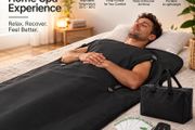 Portable Infrared Sauna Blanket with Arm Openings