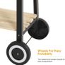 Trolley Barbecue with Warming Rack & Rotisserie Spit for Outdoor Garden Camping Patio Image 9