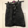 black denim skirt Image 2