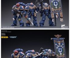 Joytoy Warhammer 40K Ultramarines Heroes of the Chapter Set of 3  1/18 Scale Action Figure