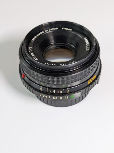 Minolta Rokkor MD 45mm f2
