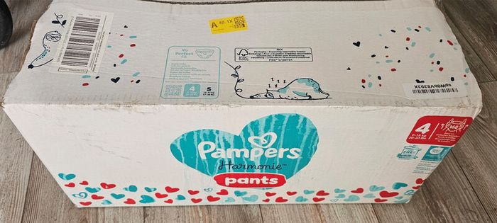 Pampers Harmonie Pants Size 4 - 9 to 15kg - 168 total