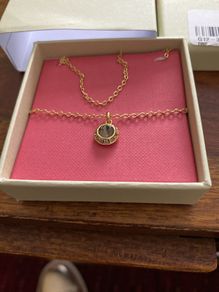 Ted Baker gold tone solitaire pendant