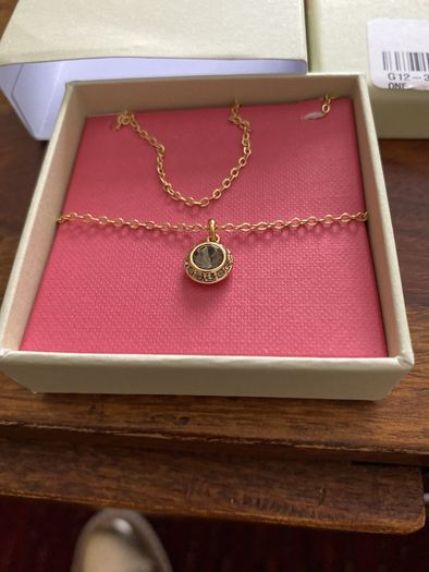 Ted Baker gold tone solitaire pendant