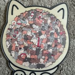Cat wooden puzzle, 135pcs