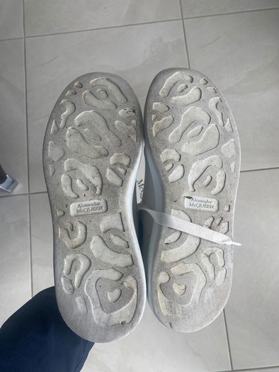 Alexander McQueen Oversized Leather Sneakers