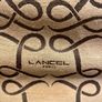Stylish French Lancel Leather Briefcase Women's Bag Image 10