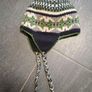 Erin Knitwear Ireland Wool Beanie with Plait Detail Image 2