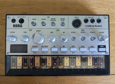 Korg Volca Bass Synthesizer (Excellent Condition)