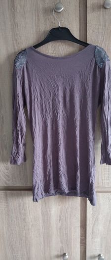 Grey Top with Sequins Fits 6/8/10