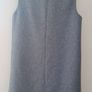 Grey Herringbone Long Blazer Image 5