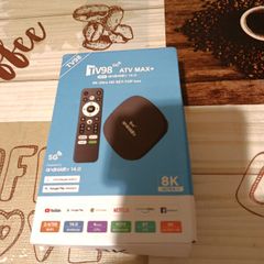 Brand New Android TV Box Android 14 with Google Voice Remote