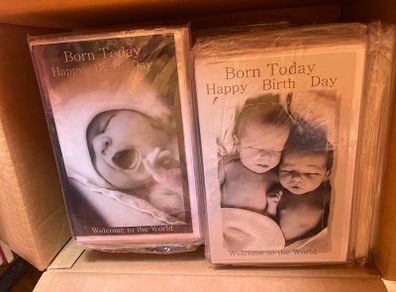 Card Lot. Born Today.